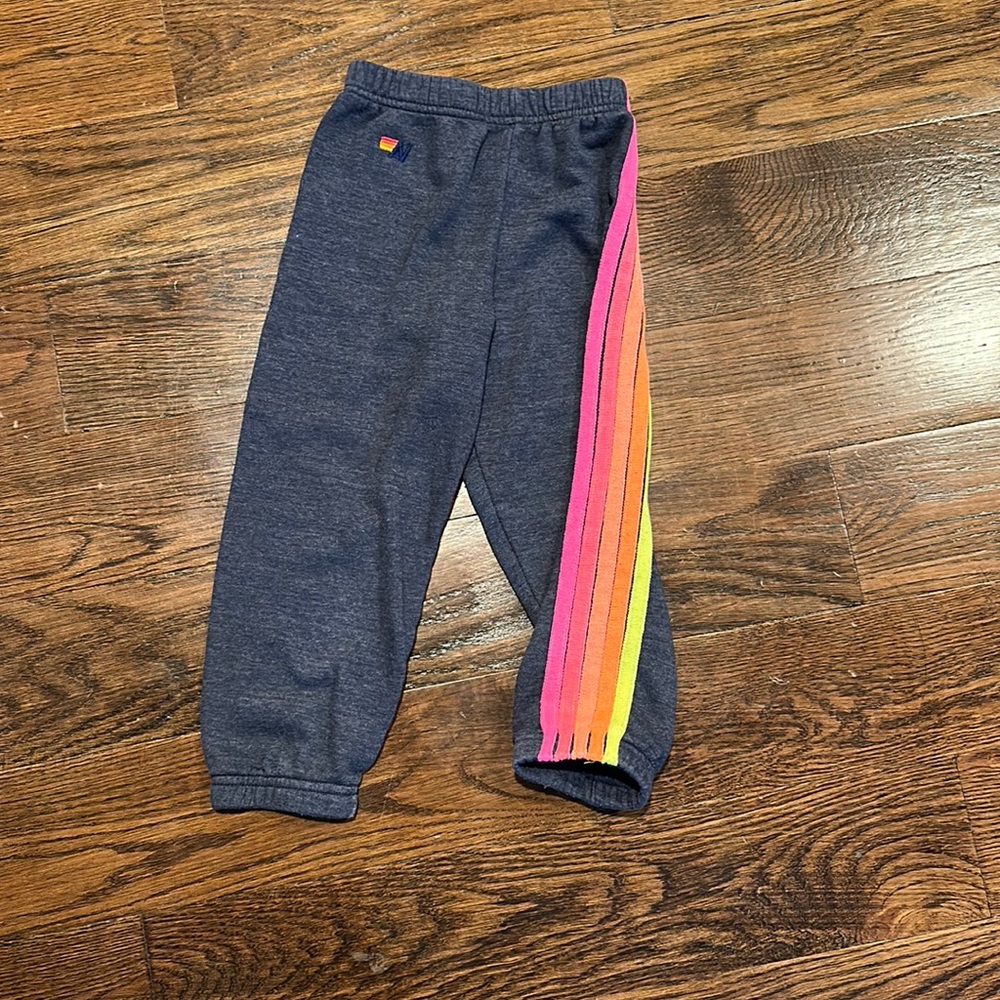 Aviator Nation -navy 5 stripe sweatpants